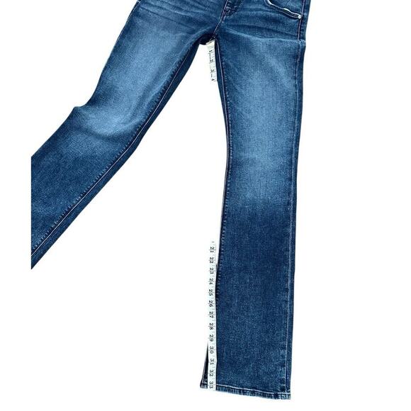 Hudson Beth Baby Boot-Cut Jeans 28” Blue Mid-Rise Flap Pockets NEW $195 - Picture 6 of 12